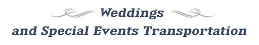 Weddings and special events transportation